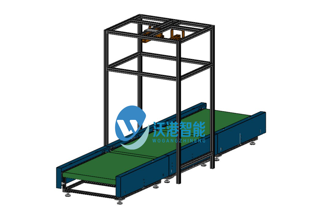沃港智能稱重掃描一體機，提升物流快遞發(fā)貨效率
